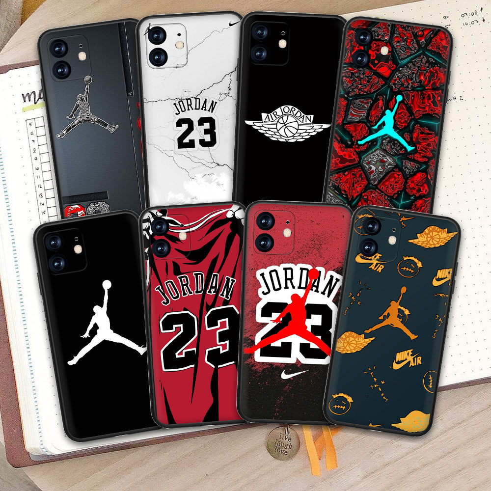 TPU Soft Case สําหรับ Realme C2 C3 C11 C12 C25 C15 C20 9H50 Jordan โลโก้เคสโทรศัพท์