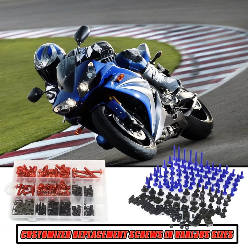 For SUZUKI SV1000 SV1000S SV400 SV1000N SV 1000 S Complete Fairing Screw And Nut Kit,Motorcycle Acc