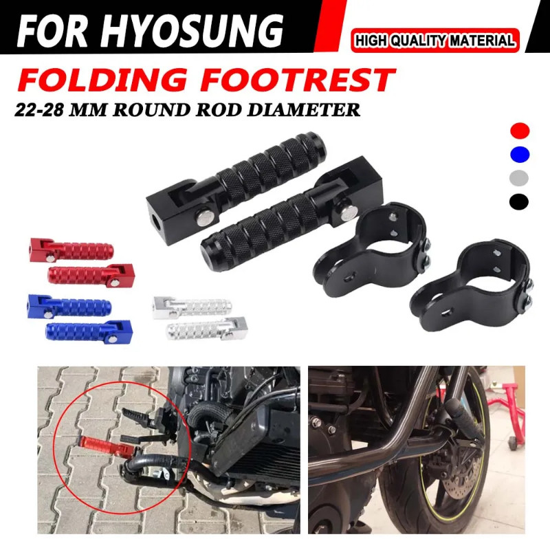 For HYOSUNG Aquila GV300S GV650 GV250 GV125 GV300 GV 300 S Accessories Footrest Foot Pegs Pedals Fo
