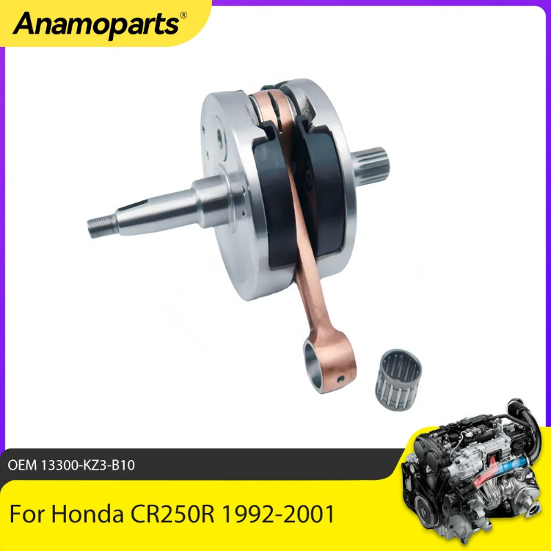 High Performance Crankshaft Assembly For Honda CR250R 1992-2001 13300-KZ3-B10 Motor Engine Parts Co