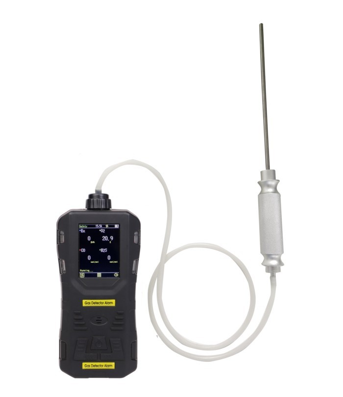 ATEX Approved 4 In1 Portable Automotive Emission Gas Analyzer, VOC Automotive Exhaust Gas Monitor