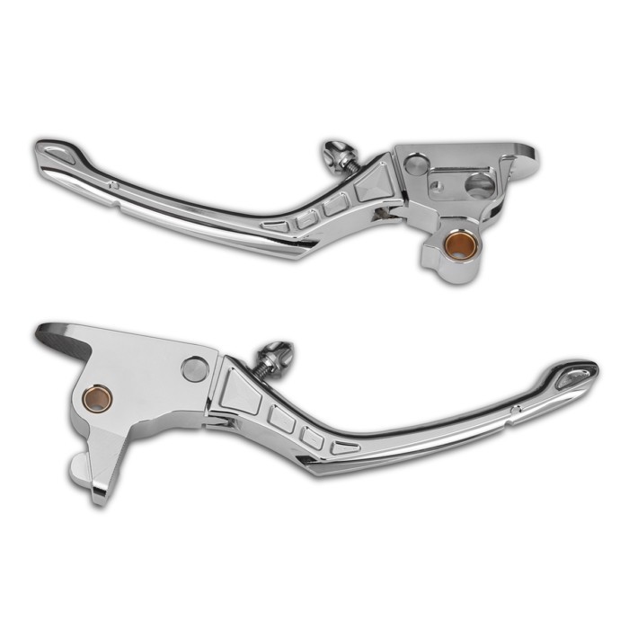 Brake Clutch Hand Control Levers For Harley Fat Boy 114 FLFBS Heritage Classic FLHCS Sport Glide FL