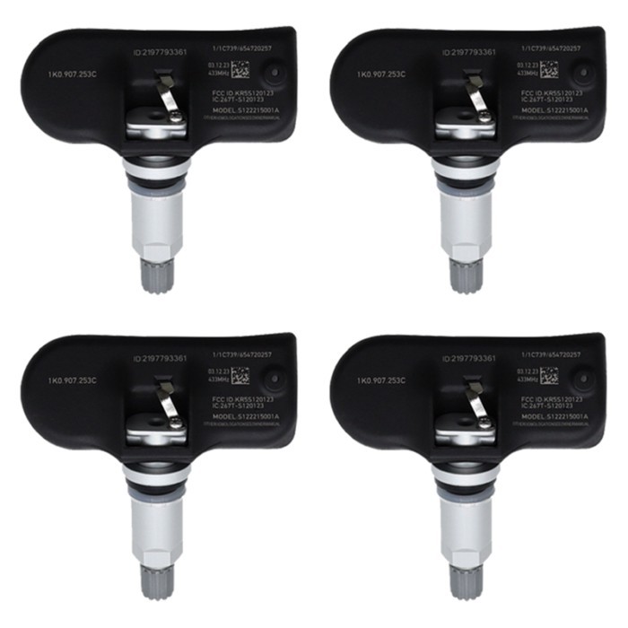 TPMS Tire Pressure Sensor For  A3 A4 A5 Q5 S4 S5 TT VW CC Beetle Golf 433Mhz 1K0907253C 1K0907255D