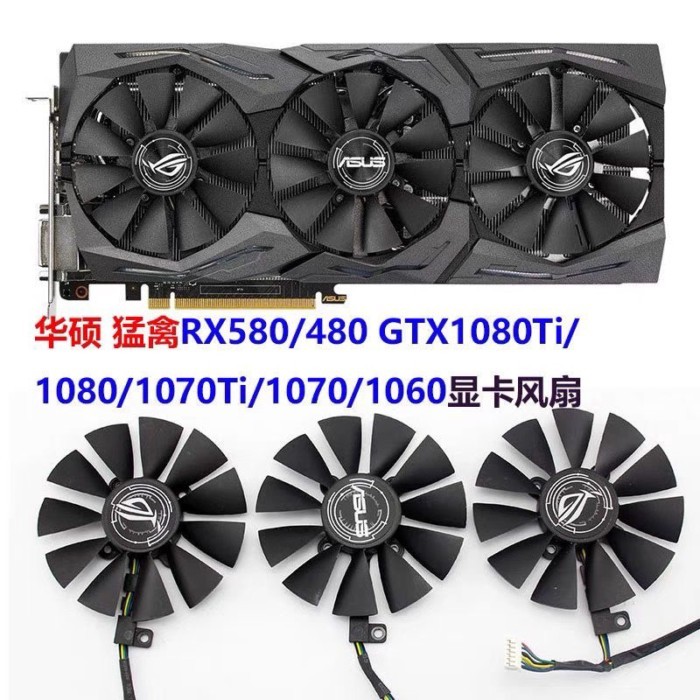 ASUS Raptor RX580/480 GTX1080Ti/1080/1070Ti/10.060...