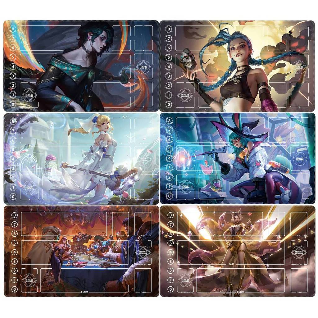 30 รุ่น 600X350X2Mm Diy Goddess Story Briar Card Battle Mat Gloomist Vex ผู้เล่นเดี่ยวเกมกระดานการ์ด Duel แผ่น Battle Mat