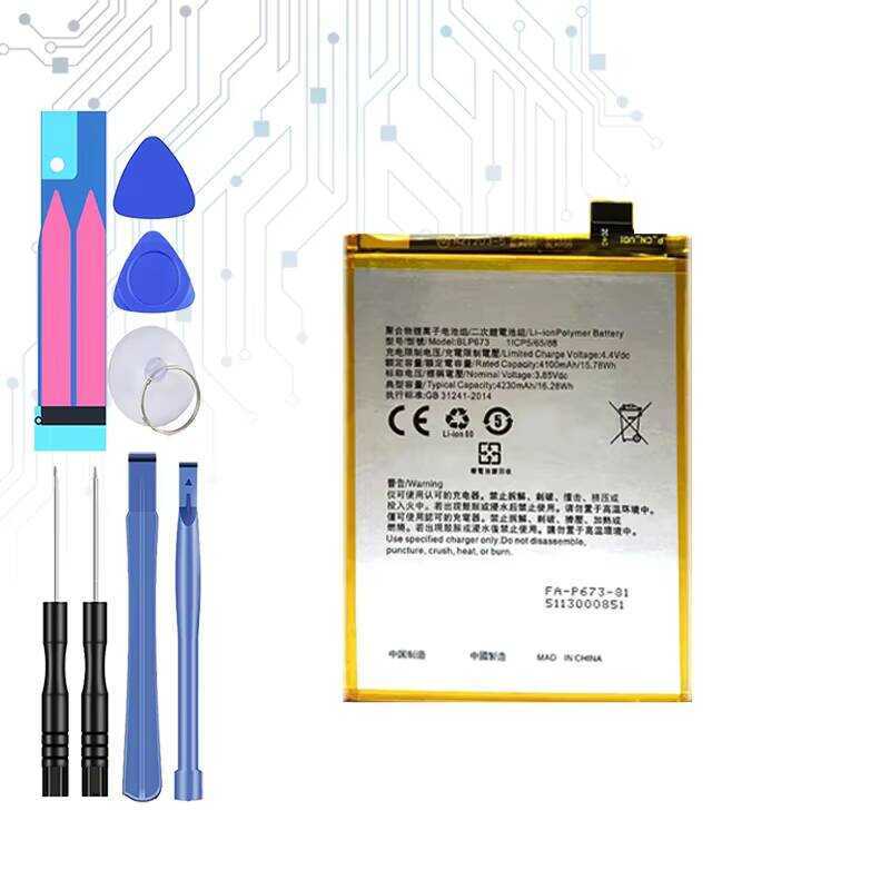 BLP673 4230mAh Mobile Phone Battery Premium Replacement Reliable Power Supply For Oppo A3S A5 A5S AX
