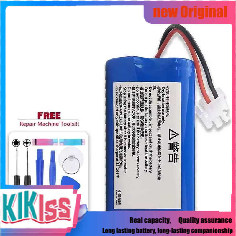 Battery 3400mAh For Ilife A4 A4s V7 A6 V7s Plus Robot Vacuum Cleaner For Ilife 4S 1P Full Capacity