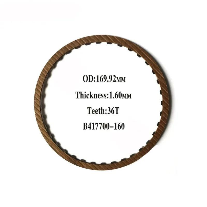6L45E 6L50E Transmission 1-2-3-4 Clutch Friction Plate 417700-160 For BMW GM Car Accessories