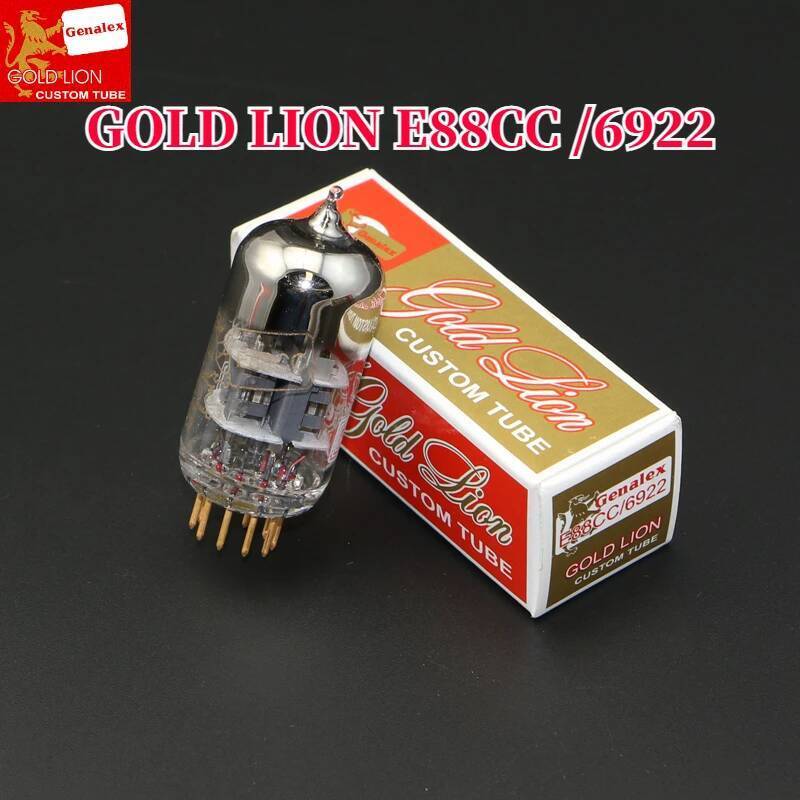 GOLD LION E88CC 6922 สูญญากาศอัพเกรด 6922 E88CC ECC88 6DJ8 6N11 HIFI Audio วาล์วอิเล็กทรอนิกส์หลอดเค