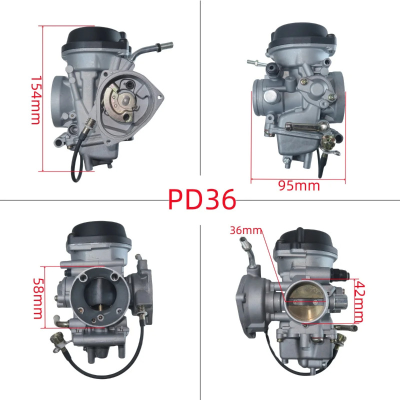 PD36J 36mm Motorcycle Carburetor For Suzuki Quadsport Z400 Ltz400 LT-Z400 2x4 2003-2007 KFX400 2003