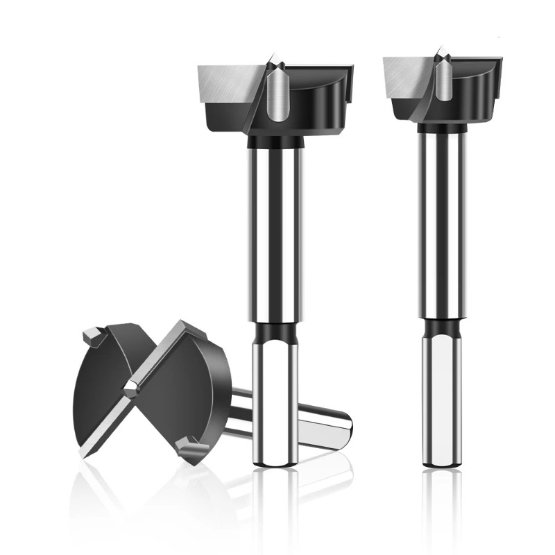 12-60mm Forstner Woodworking Tools Hinge Boring Drill Bit Hole Saw Cutter Tungsten Carbide Cutter