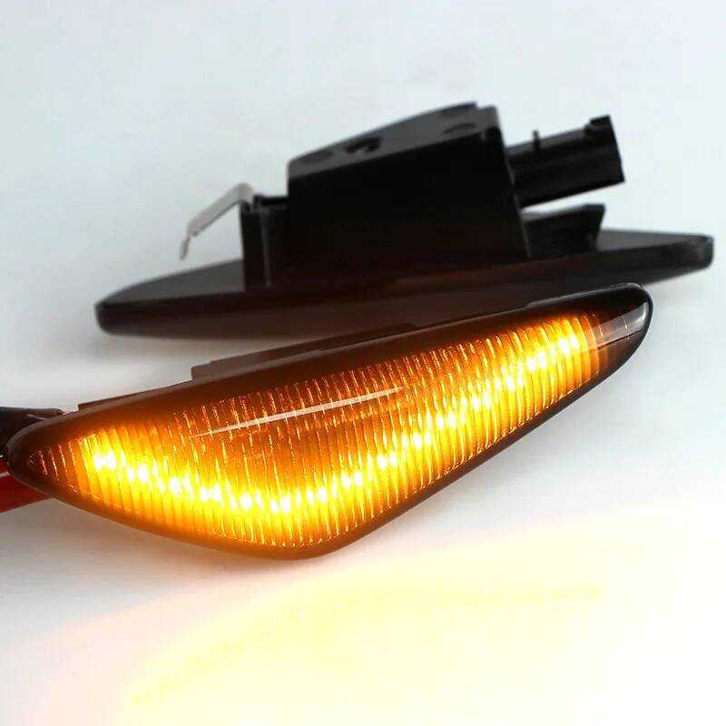 C 1Set Smoke No Error LED Side Marker Signal Light For BMW X5 E70 X6 E71 E72 X3 F25 Sequential Bker