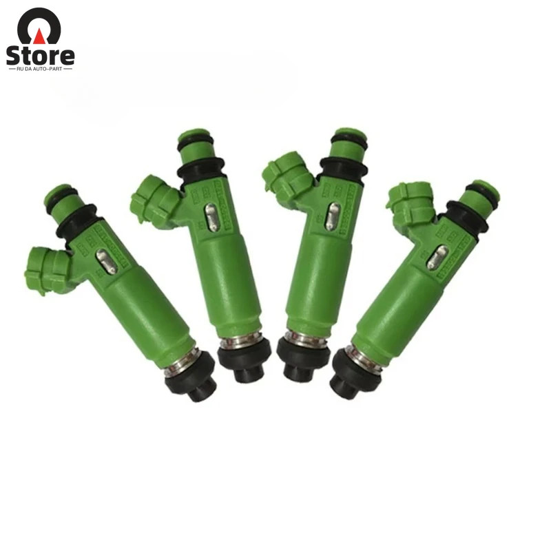 4pcs 195500-3170 MD332733 Auto Parts Fuel Injector for Mitsubishi Mon-tero Sport 3.0L V6 1998-2003