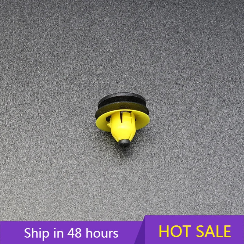 30624192 FOR Volvo Car Side Skirt Sill Trim Strip Rocker Arm Panel Cover Trim Clip with Yellow Nylo