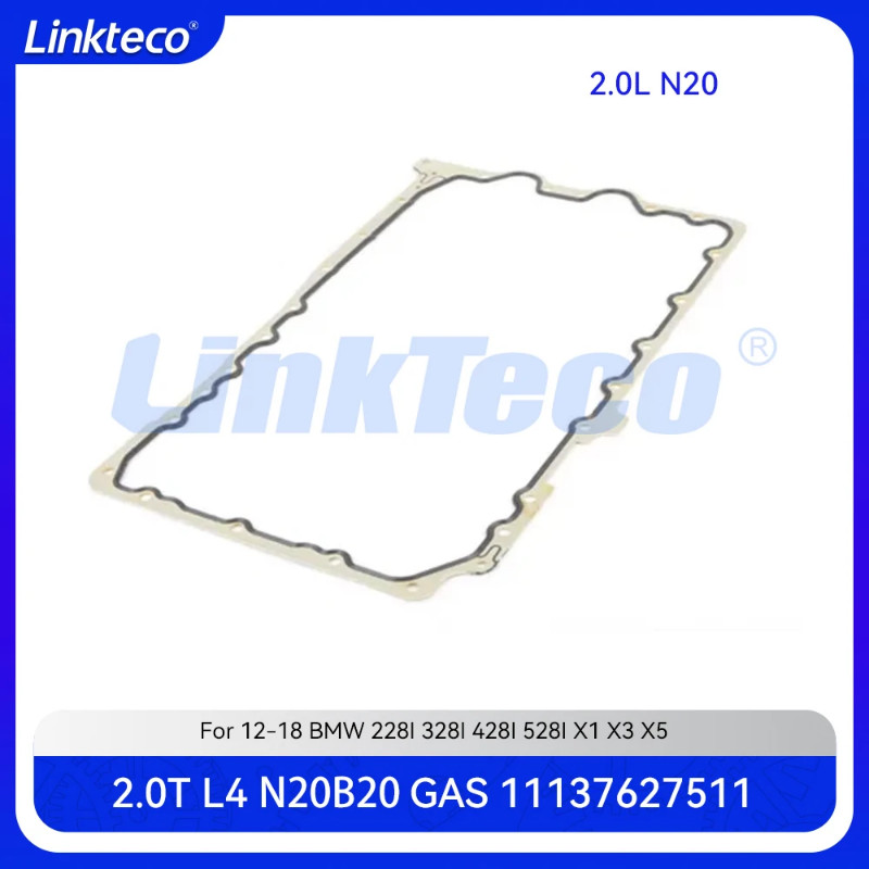 Engine Part Oil Pan Gasket Set Fit 2.0 T L L4 N20B20 For 12-18 BMW 228I 328I 428I 528I X1 X3 X5 2.0