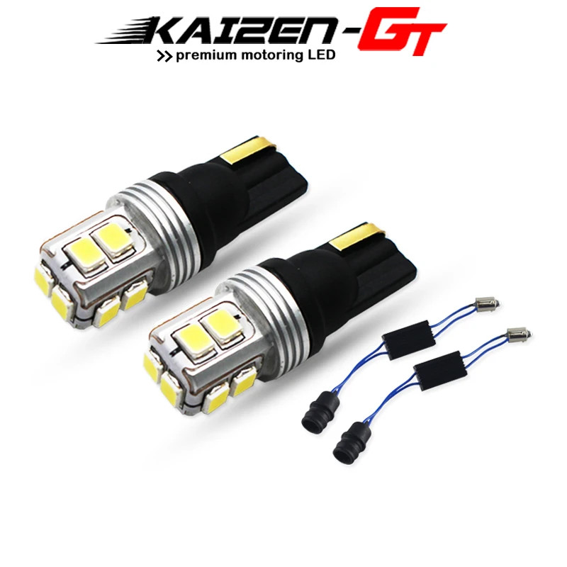 Error Free H21W BAY9S White Canbus w/ Load resistor LED Backup Reverse Lights For 2017-up BMW G30 5