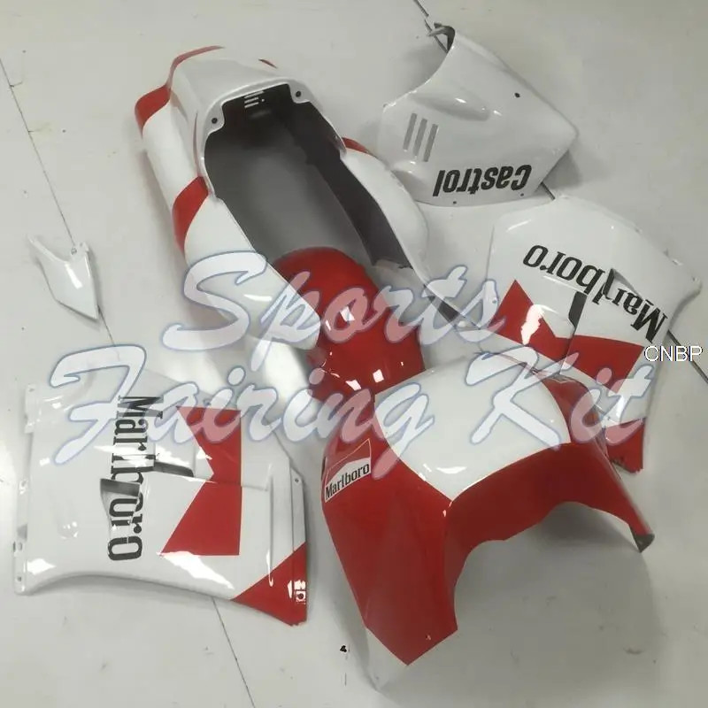 Plastic Fairings for RD500 1985 White Red Racing Body Kits for Yamaha RZV500 85 Fairings RD500 85