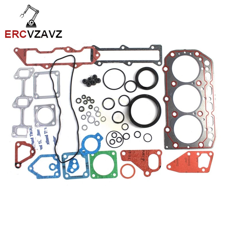 3TN84 3TN84L-RB 3TN84E-RK 3D84N-2C 3D84 Engine Gasket Kit for Yanmar B37 B37-1 B271 Exavator Tracto