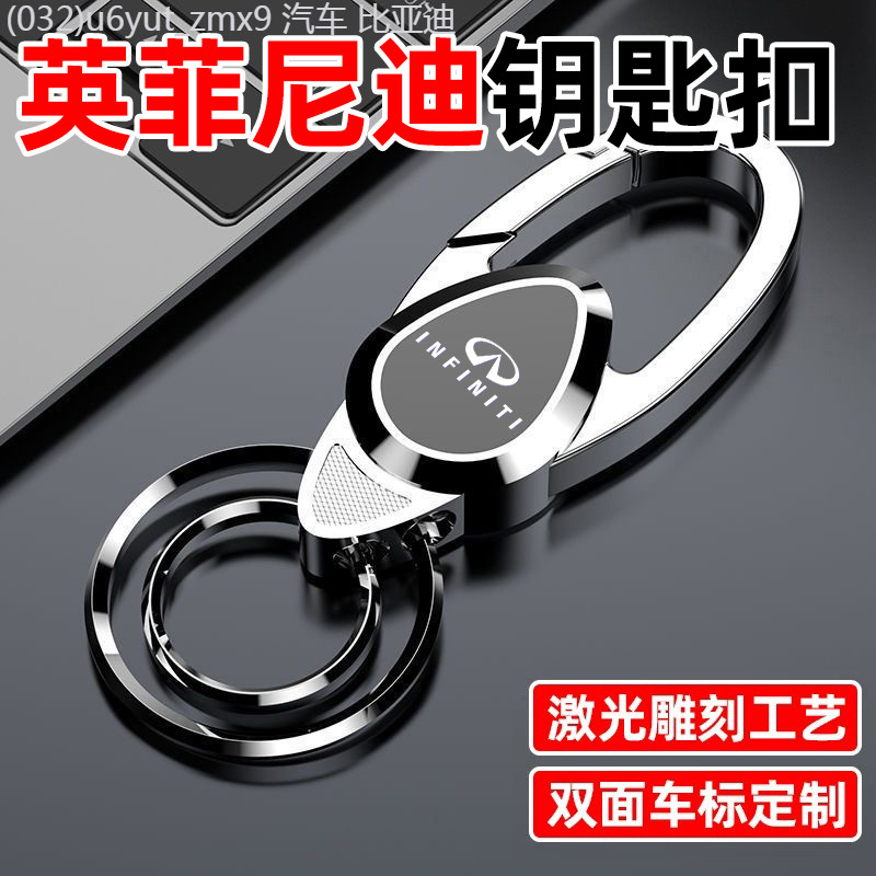 【2022 -2025】 Infiniti Q50L/Q70L/QX50/QX60/QX80/Q60/G25 กระเป๋าพวงกุญแจรถ QX30