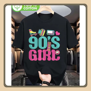 เสื้อยืดร่วมสมัยวินเทจยุค 90s กราฟิกสำหรับทั้งผู้ชายและผู้หญิง