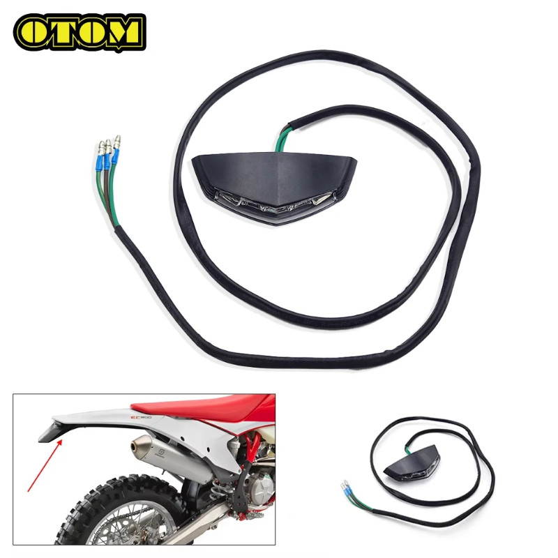 Motorcycle For GASGAS Tail Light LED Taillight Assy Rear Fender Brake Lamp EC250 EC300 EC250F EC350