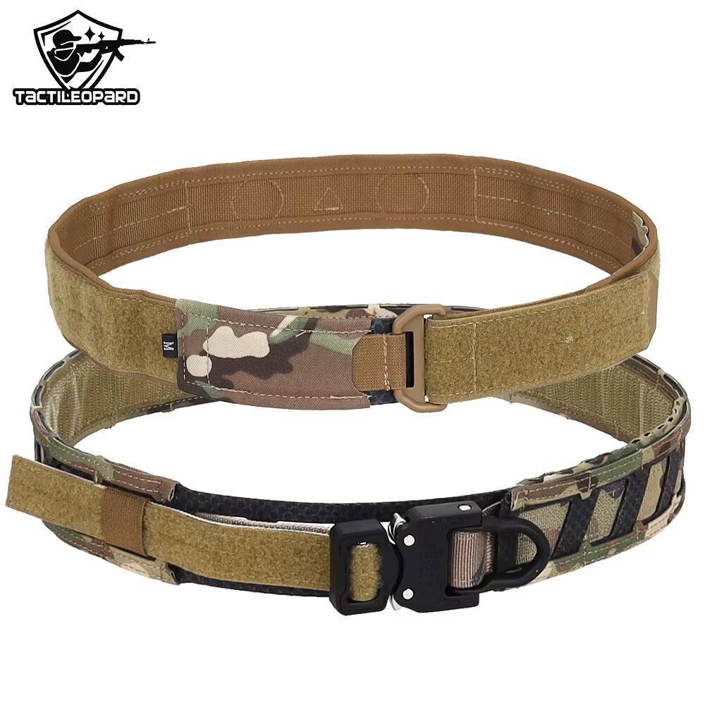 ยุทธวิธี Magnetix Waistbelt Quick ดึงหัวเข็มขัด Double-Layer แม่เหล็ก MOLLE การล่าสัตว์กลางแจ้งเข็มขัดต่อสู้อุปกรณ์เสริมเกียร์