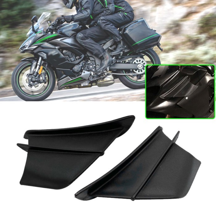 For Kawasaki Z1000SX Ninja 1000 Tourer Z1000 ZG1000 H2 Down Universal Motorcycle Winglet Aerodynami
