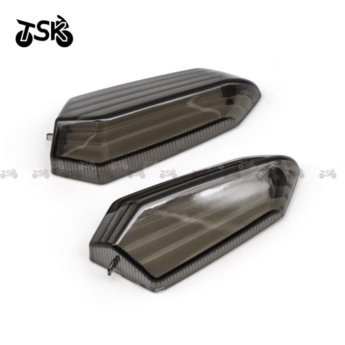 For Kawasaki Z125 Z250 Z300 Z750 Z800 Z1000 KLE Versys 650 1000 Motorcycle 2 Pcs Light Cover Turn S