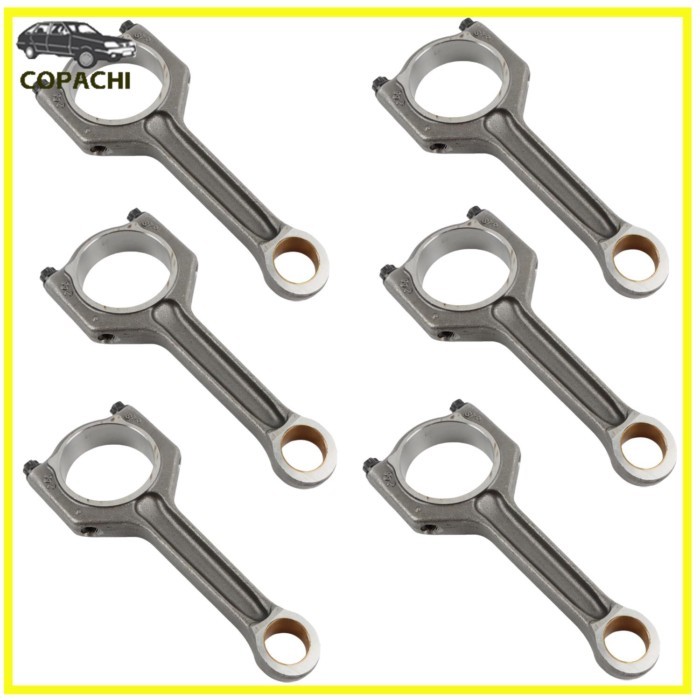 6pcs 11247624615 Connecting Rod for BMW F30 F10 35i 40i M2 M3 M4 3.0L Turbo L6 N55 S55 Engine Parts