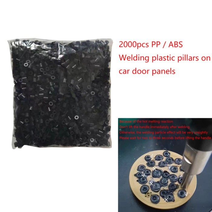 2000pcs PP / ABS Welding plastic pillars on car door panels