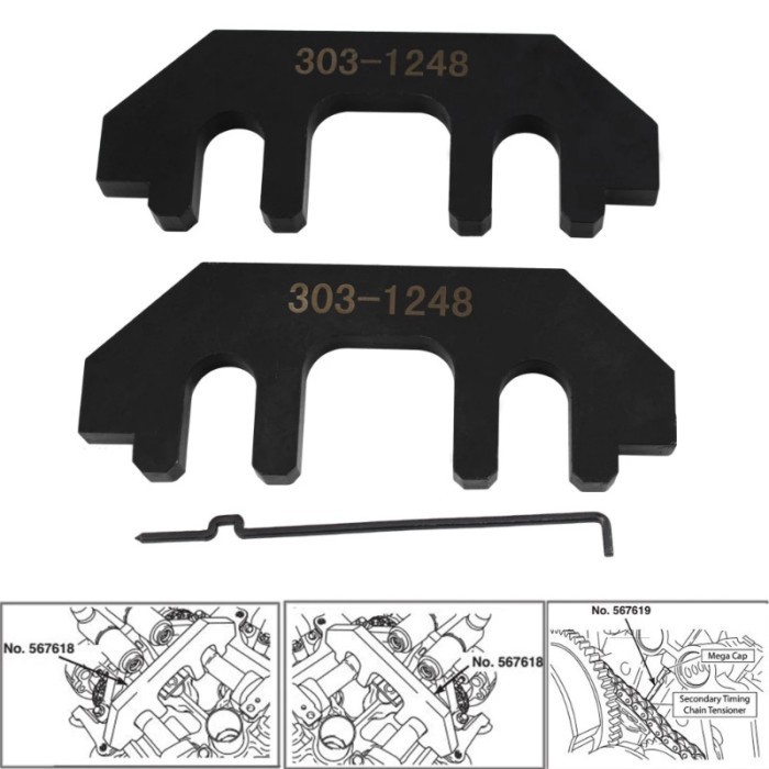 Engine Timing Tools Cam Tool Set For Ford 3.5 4.7L 4V
