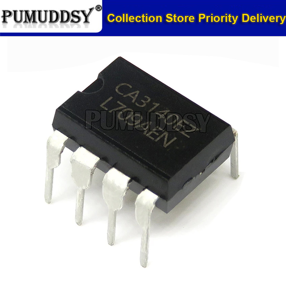 10PCS CA3140EZ CA3140 DIP8 DIP 4.5MHz, BiMOS Operational Amplifier พร้อมอินพุต MOSFET/Bipolar Output