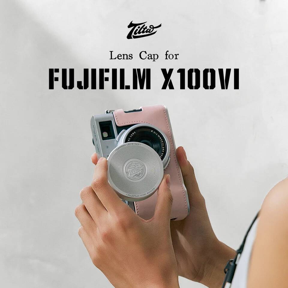 ฝาปิดเลนส์ TILTA TA-T70-LC สําหรับ Fujifilm X100VI - สีดํา/เงิน