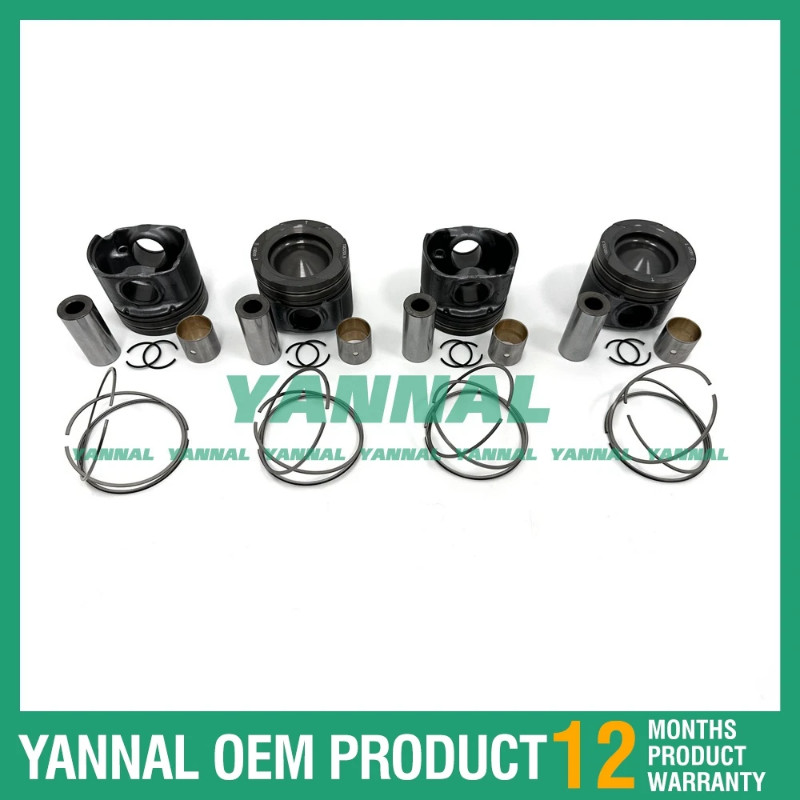 Piston With Rings For Toyota 1GD Engine Spare Parts