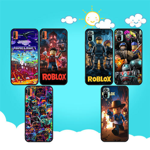 นุ่มสีดํา Redmi 5 5A 5 Plus 6 6A 6 Pro 7 7A K60 K70 K70E A5 roblox1 เคสโทรศัพท์