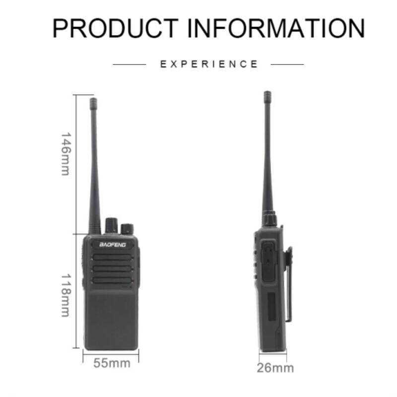 ▥ 1/2Pcs  Bf-C5 Walkie Talkie Bf-V9 CB Two Way Ham วิทยุ Bf-C2 USB Type-C Charger 5W 1