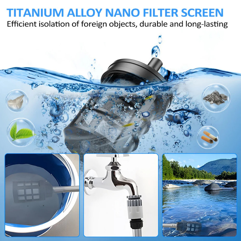 Cordless Pressure Washer Household 18V High Pressure Car Wash Tool Portable Automobile Washer with