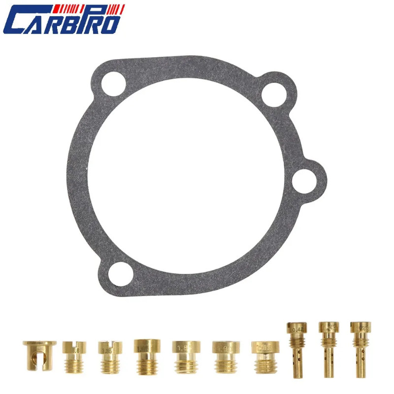 CV 40MM Carburetor Jet Kit (#180 185 190 195 42 45 48) Fit For Sportster XL883/1200