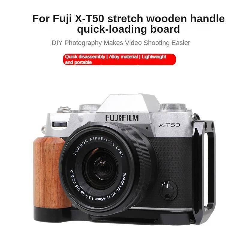 สําหรับ fujifilm Fuji XT50 Quick Release L แผ่นผู้ถือ Hand Grip สําหรับ FUJI XT50 Grip กล้องสําหรับ 