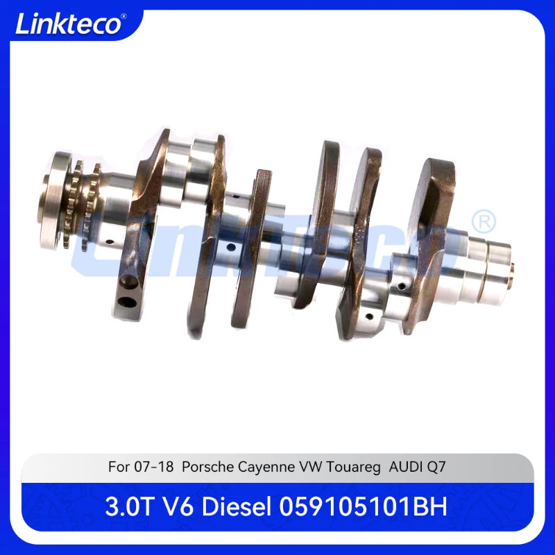 Engine Part Crankshaft Fit 3.0 T L V6 Diesel CRCA CNRB For 07-18 Porsche Cayenne 92A VW Touareg 7P