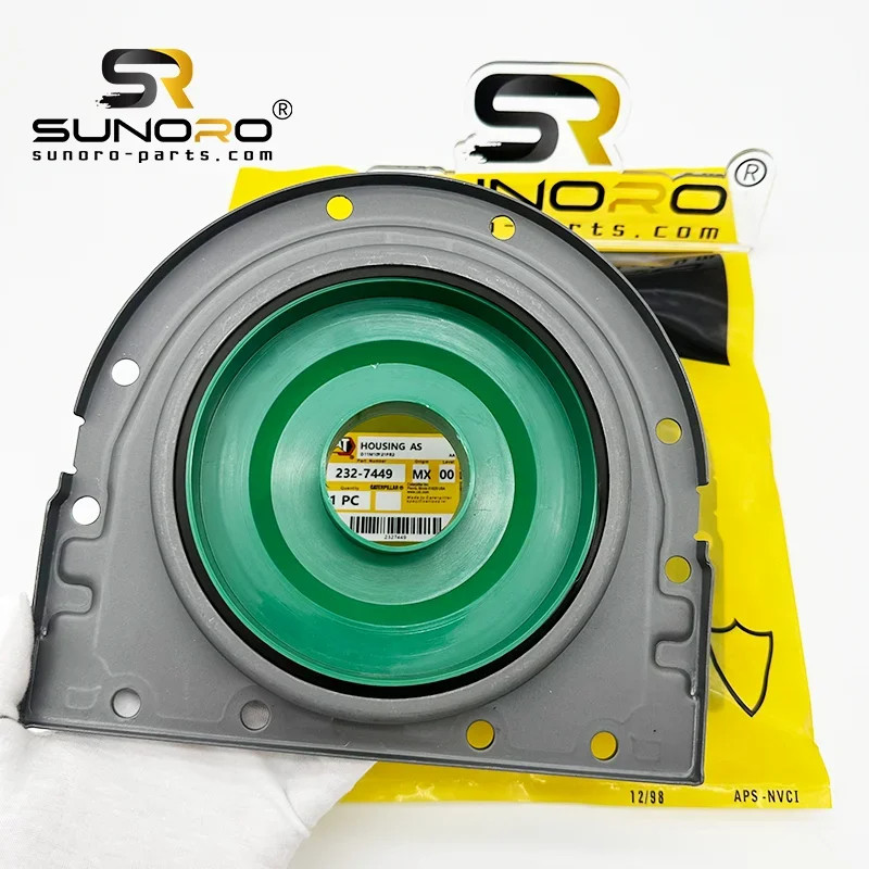 CAT C4.4 C7.1 2418-F704 Diesel Engine Rear Main Seal Housing 232-7449 for Excavators crankshaft rea