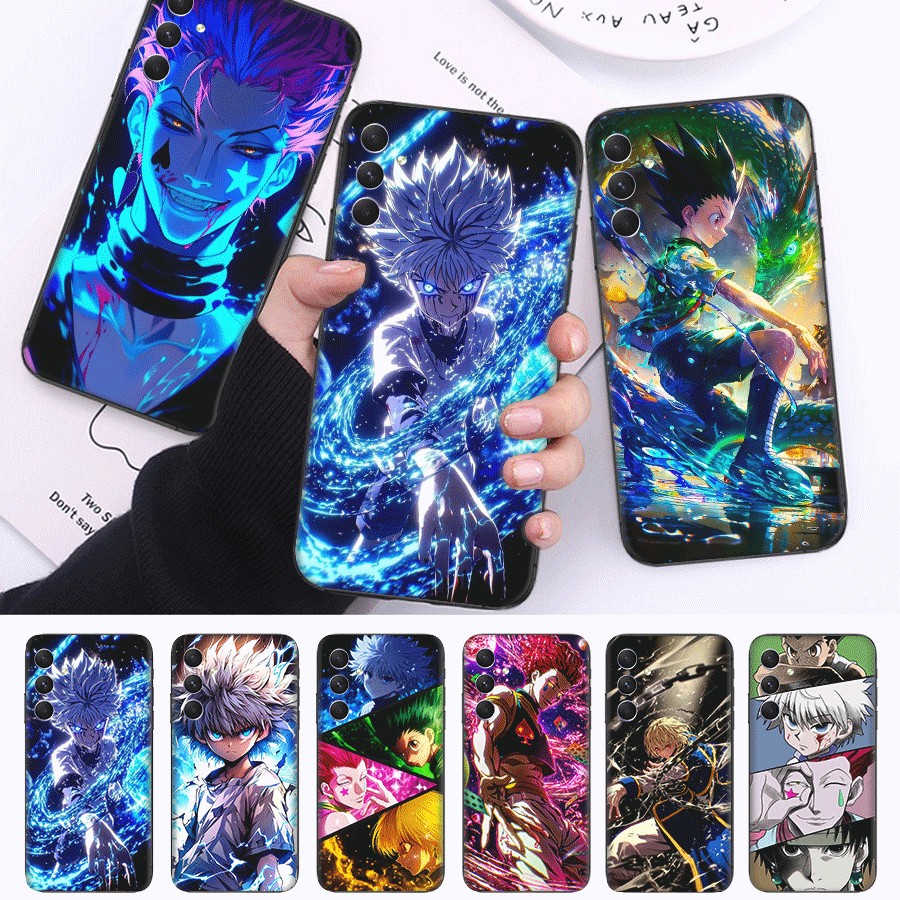 Samsung M20 M23 M30 M30S M21 M31 M34 M35 M40 M51 M54 F54 M55 M62 ความเข้ากันได้TPUเคสโทรศัพท์นุ่มฝาครอบป้องกันHunter X Hunterอะนิเมะ (W-2)