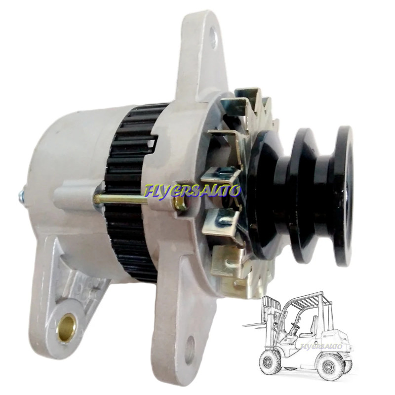 1-81200-365-0 0-33000-6000 24V/35A Alternator For EX200-1 Excavator Electric Parts TCM 6BG1 ENGINE