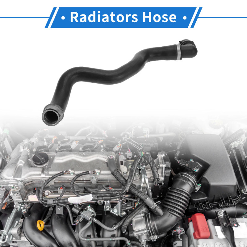 UXCELL Radiators Hose for Mercedes-Benz GL350 3.0L 2013-2016 Good Sealing Rubber Black Left Driver