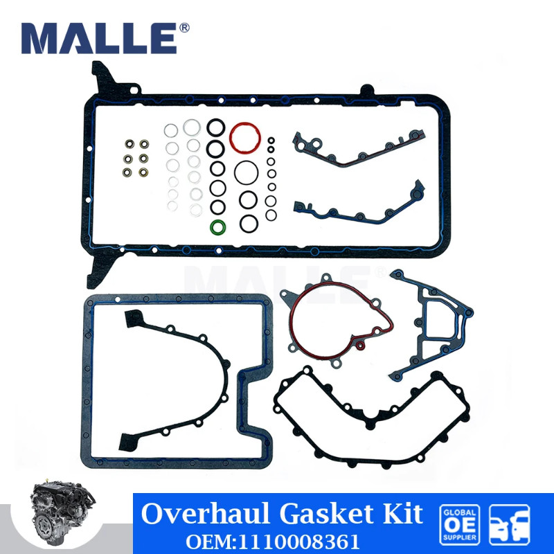 Engine Below Full Overhaul Gasket Kit For BMW M62 M62B44 Land Rover Range Rover L322 4.4L V8 Auto C