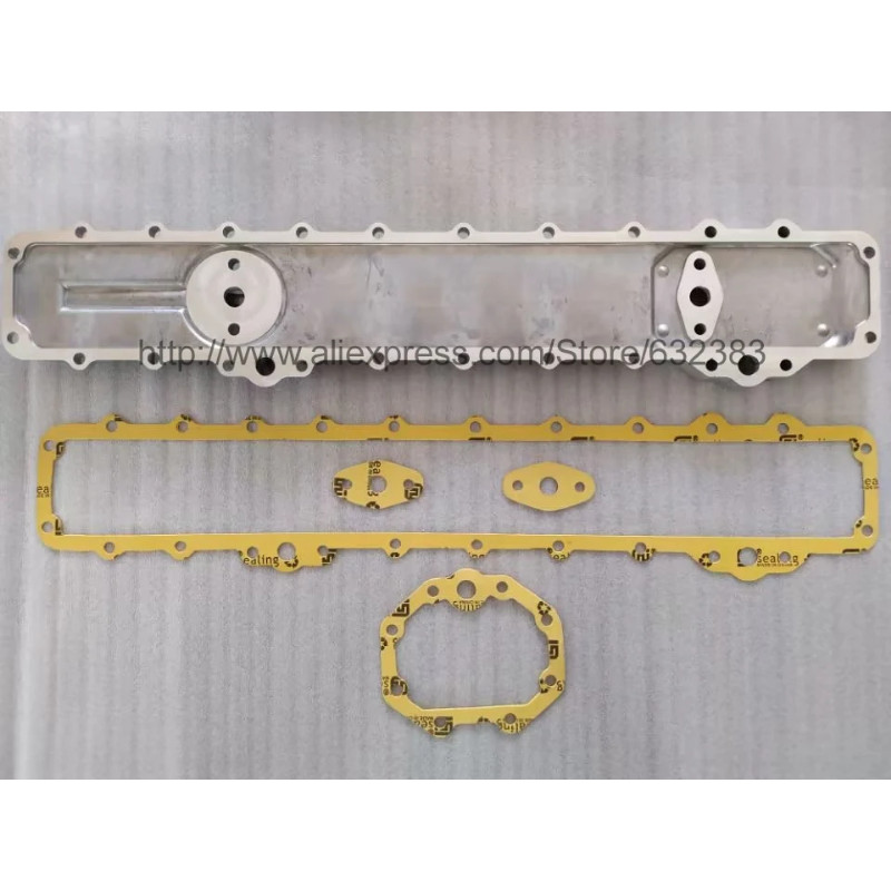 S6K Engine Oil Cooler Cover/Radiator Side Cover For Mitsubishi S6K Cat 320B/C Excavator(Without Int