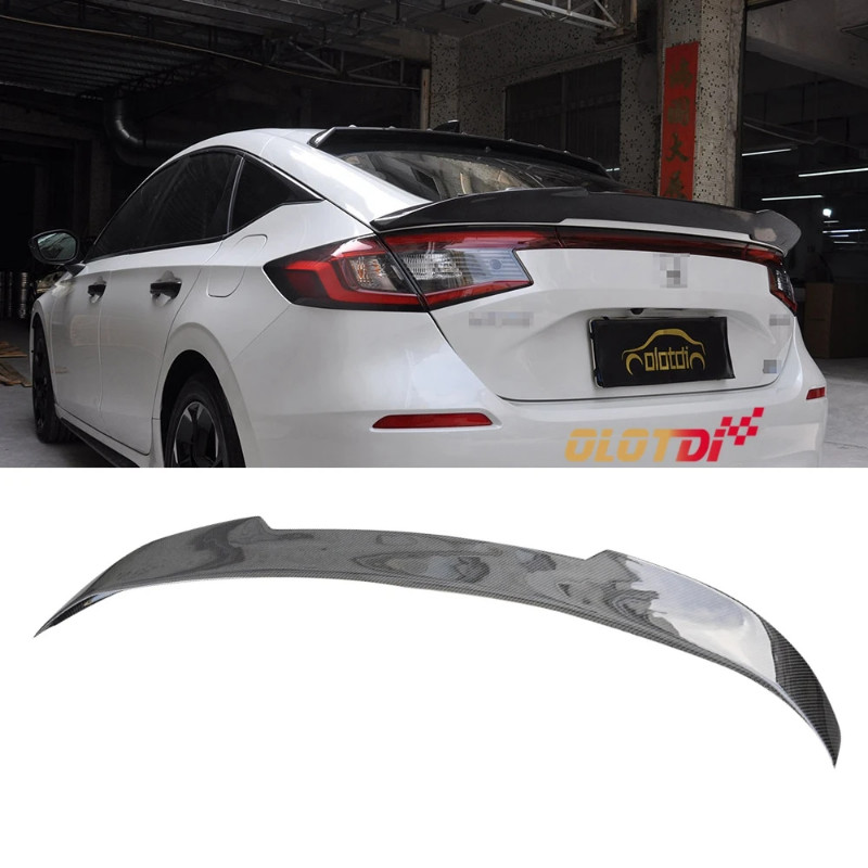 Carbon Fiber OTD Rear Spoiler Trunk Boot Wing For Honda Civic FL1 FL4 TYPE-R Hatchback 2022-2023 Au