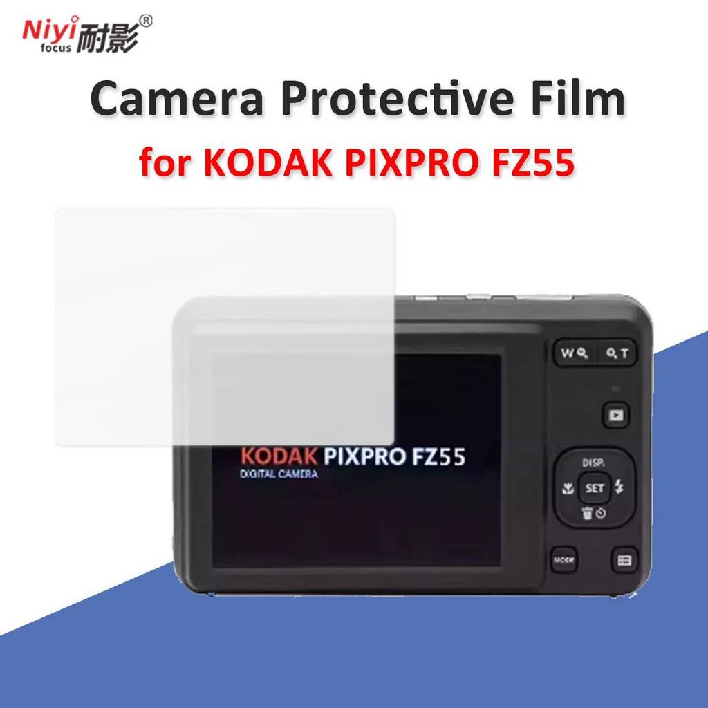 ฟิล์มกระจกนิรภัยกันรอยหน้าจอสําหรับ Kodak FZ55 Camera Glass Film Protection Antiscratch ลายนิ้วมือ