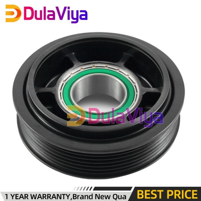 Air Conditioning Compressor Pulley For Skoda Roomster 5J 6Q0820803P 6Q0820808F 6Q0820808FX