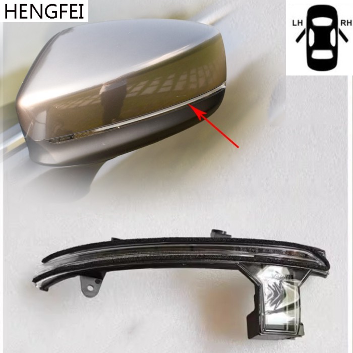 Accessories For Car Mazda CX-5 CX-8 CX-9 Rearview Mirror Turn Signal Light